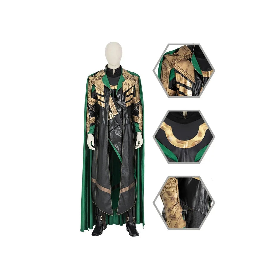 Costume de cosplay Loki de la saison 1 de LOKI
