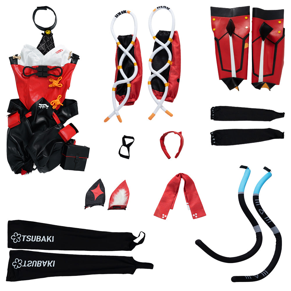 Zenless Zone Zero Mana Nekomiya Outfit Cosplay Kostüm