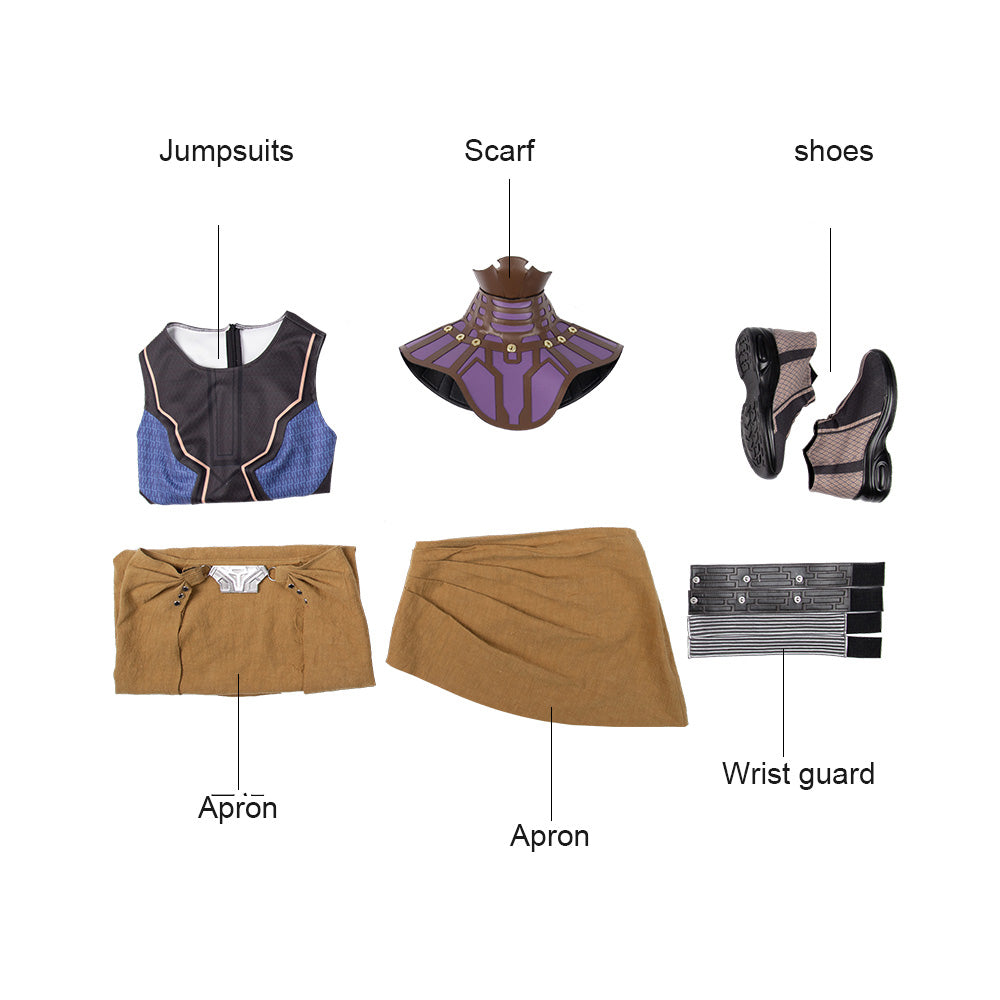 Costume de cosplay de Black Panther Shuri