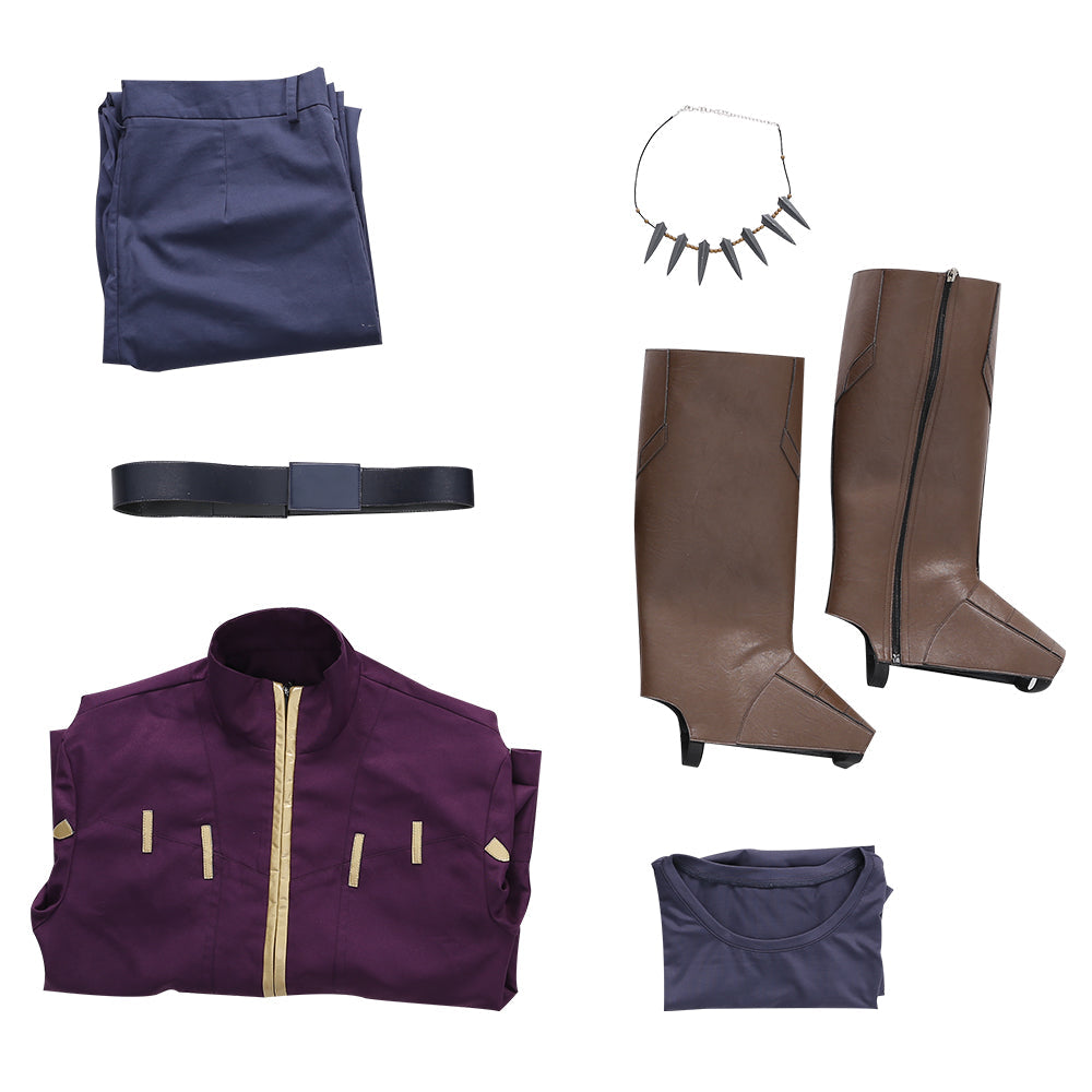 schwarzer panther anzug bürgerkrieg outfit halloween kostüme