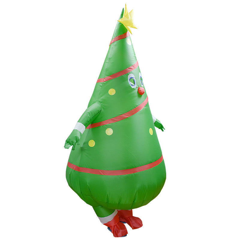 Blow Up Christmas Tree Aufblasbares KostümOutfit für Erwachsene