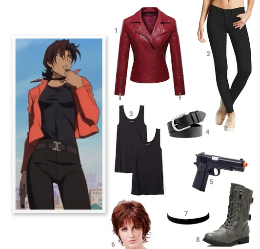 Wie man sich wie Elektra Ovirowa kleidet