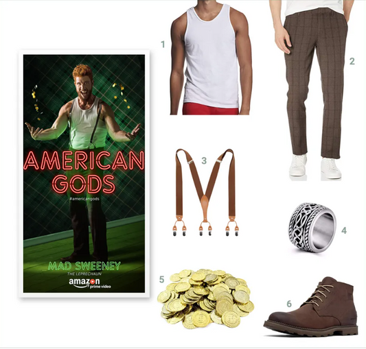 Wie man sich wie Mad Sweeney aus American Gods kleidet