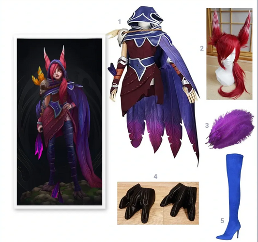 Wie man sich wie Xayah kleidet