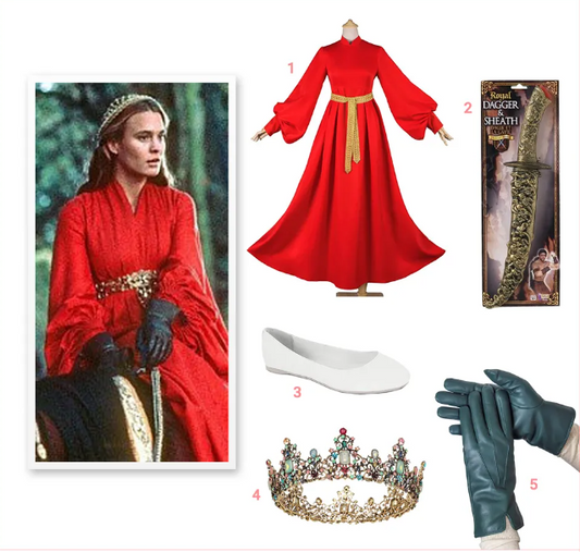 Wie man sich wie Prinzessin Buttercup kleidet