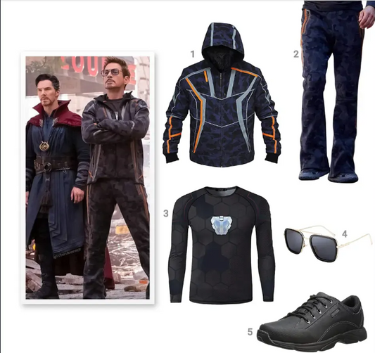 Wie kleidet man sich wie Tony Stark aus Endgame?