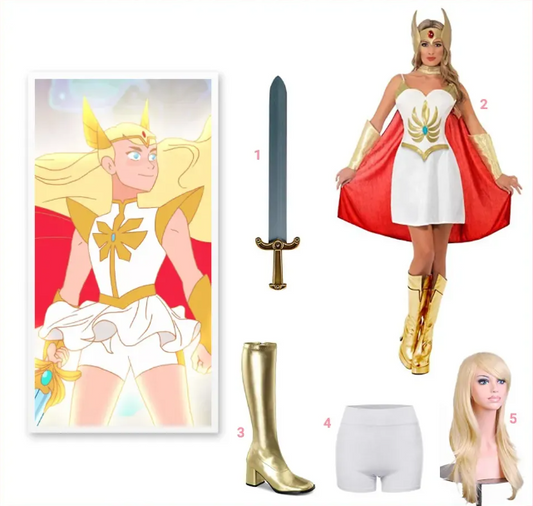 Wie man sich wie She-Ra kleidet