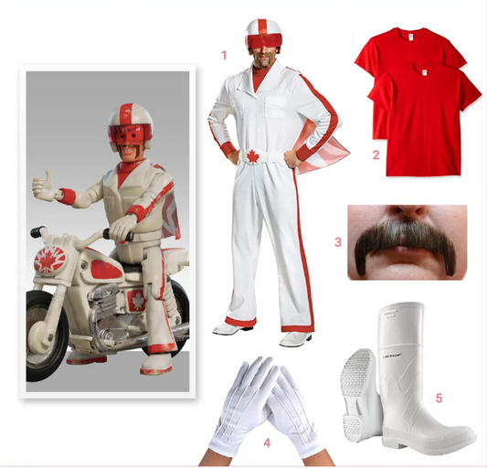 Wie man sich wie Duke Caboom aus Toy Story 4 kleidet