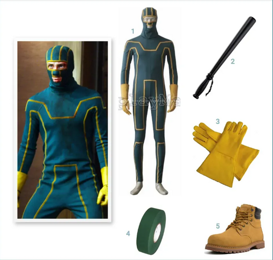 Wie kleidet man sich wie Kick-Ass?