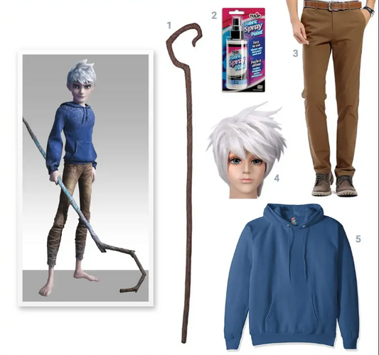 Wie kleidet man sich wie Jack Frost?