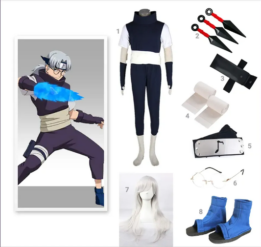 Wie man sich wie Kabuto Yakushi kleidet