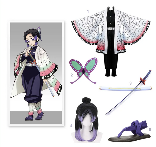 Wie man sich wie Shinobu Kocho kleidet