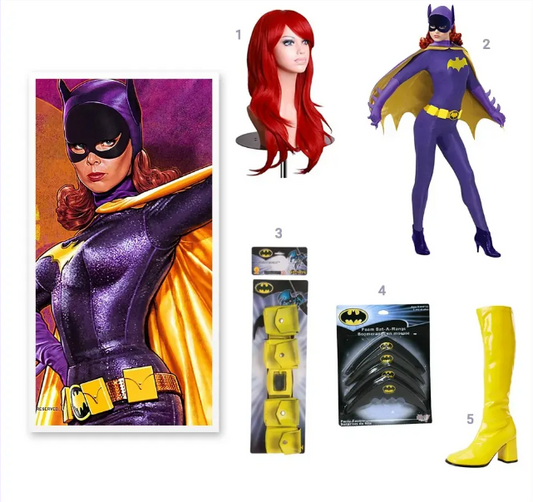 Wie man sich wie Batgirl kleidet