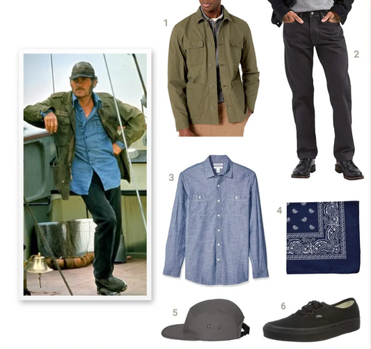 Wie man sich wie Quint aus Der Weiße Hai kleidet