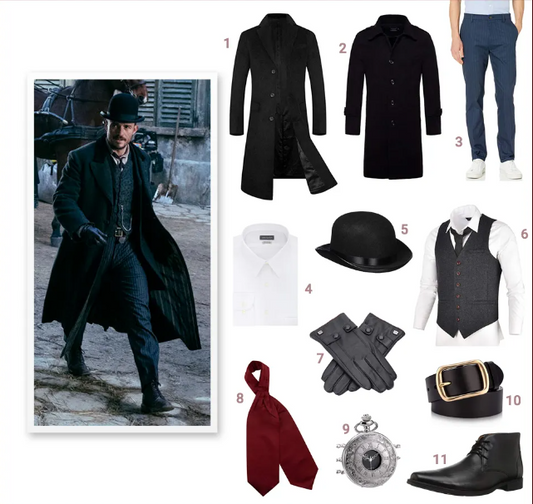 Wie man sich wie Rycroft Philostrate von Carnival Row kleidet