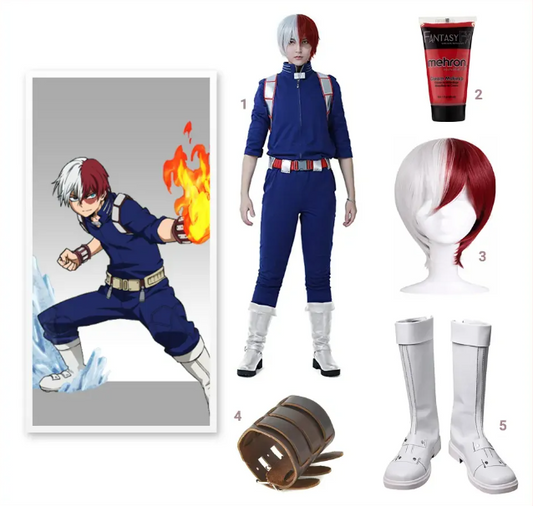 Wie man sich wie Shoto Todoroki kleidet