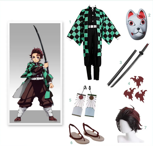 Wie man sich wie Tanjiro Kamado kleidet