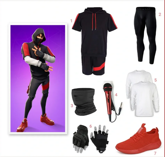 Wie man sich wie iKONIK aus Fortnite kleidet