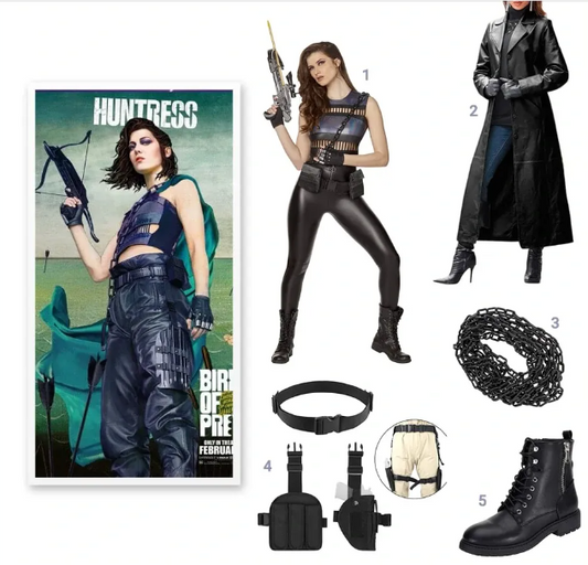 Wie man sich wie die Huntress (Helena Bertinelli) kleidet