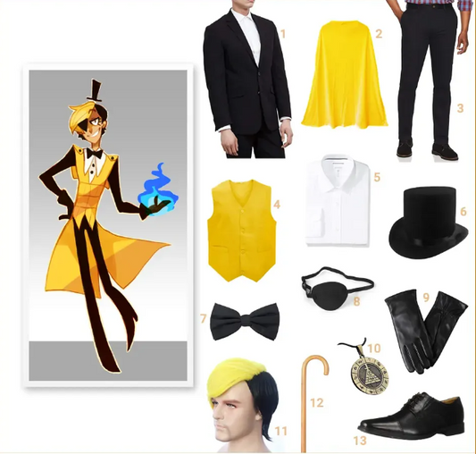 Wie man sich wie Bill Cipher kleidet