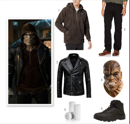 Wie man sich wie Killer Croc kleidet