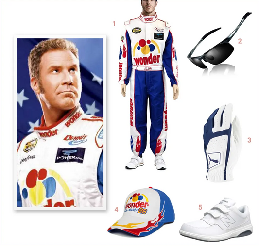Wie man sich wie Ricky Bobby kleidet