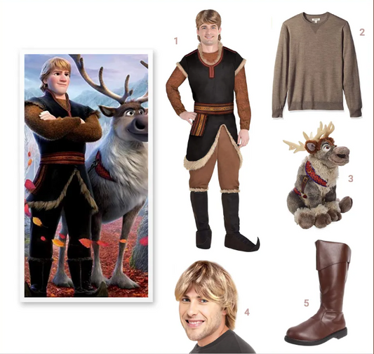 Wie man sich wie Kristoff in Frozen 2 kleidet