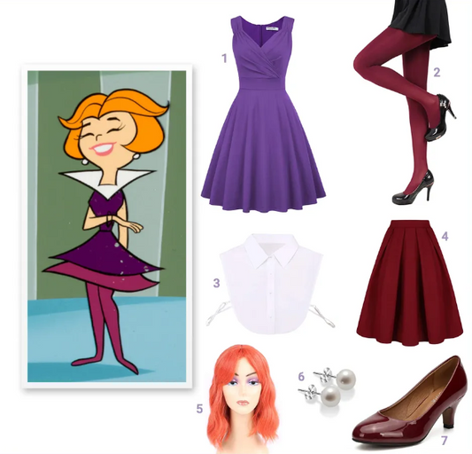 Wie man sich wie Jane Jetson von den Jetsons kleidet