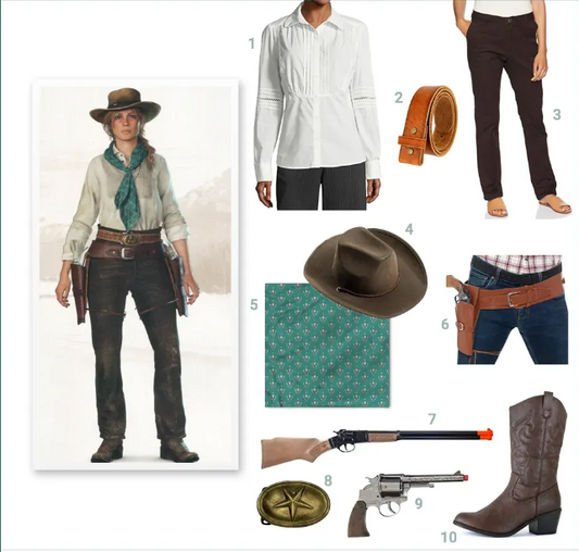 Wie man sich wie Sadie Adler kleidet