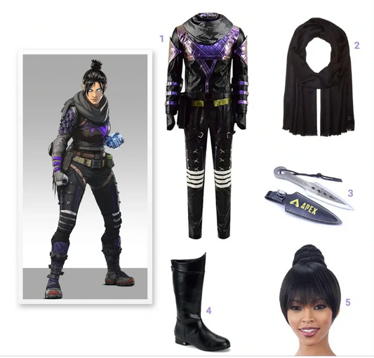 Wie man sich wie Wraith aus Apex Legends kleidet