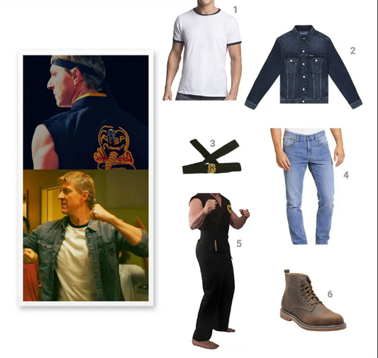 Wie man sich wie Johnny Lawerence aus Cobra Kai kleidet