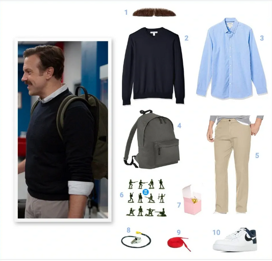 Wie man sich wie Ted Lasso kleidet