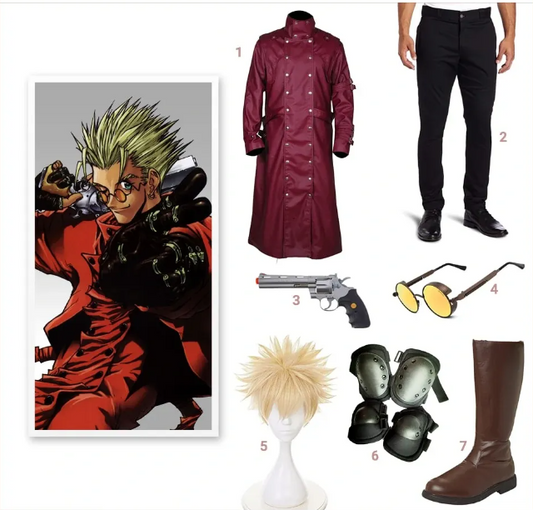 Wie man sich wie Vash the Stampede kleidet: