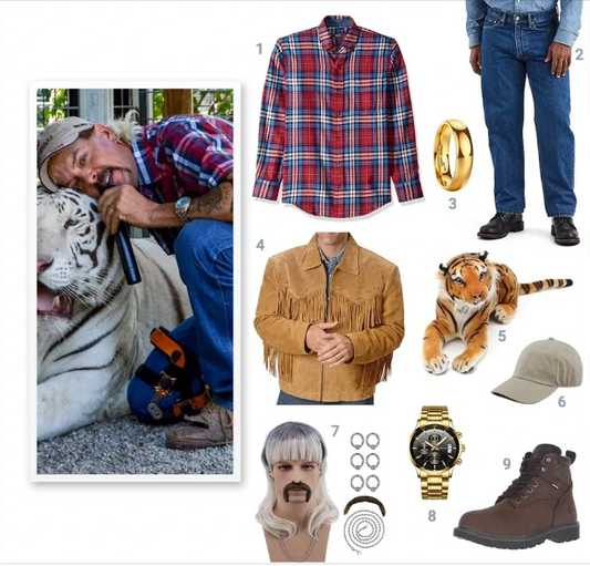 Wie man sich wie Joe Exotic kleidet
