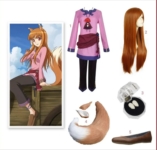 Wie man sich wie Holo von Spice and Wolf kleidet
