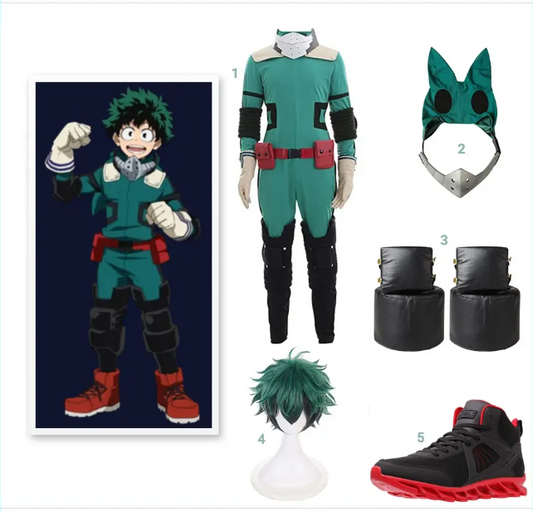 Wie man sich wie Izuku Midoriya kleidet