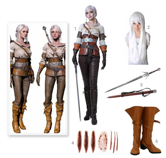 Wie man sich wie Ciri kleidet