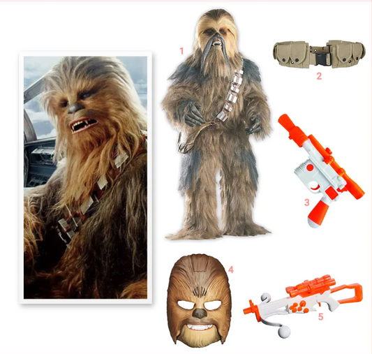 Wie man sich wie Chewbacca kleidet