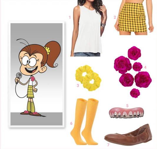 Wie man sich wie Luan Loud von The Loud House kleidet