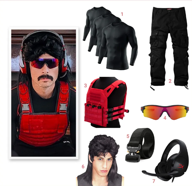 Wie man sich wie Dr. Disrespect kleidet