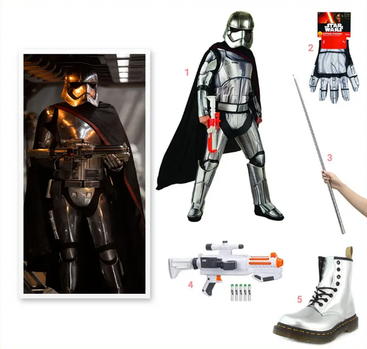 Wie kleidet man sich wie Captain Phasma?