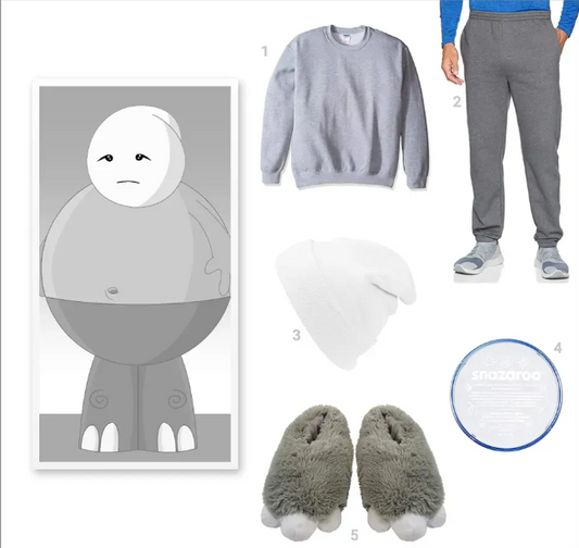 Wie man sich wie Strong Sad kleidet