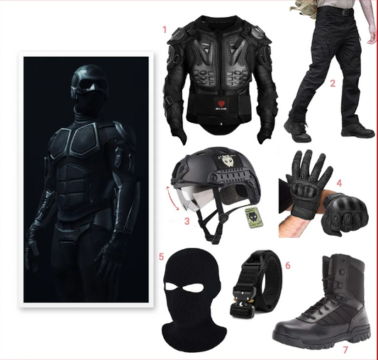 Wie man sich wie Black Noir kleidet