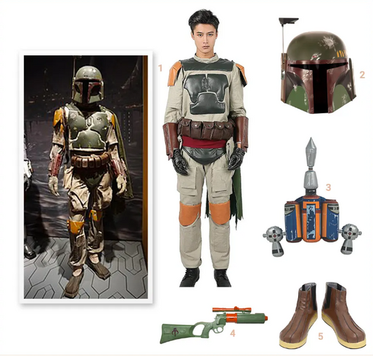 Wie man sich wie Boba Fett kleidet