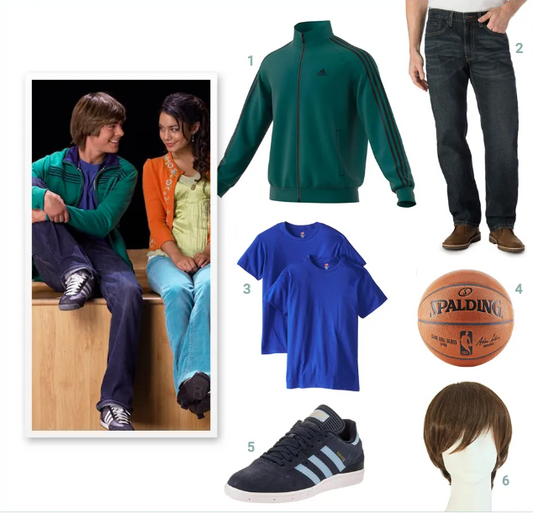 Wie man sich wie Troy Bolton kleidet