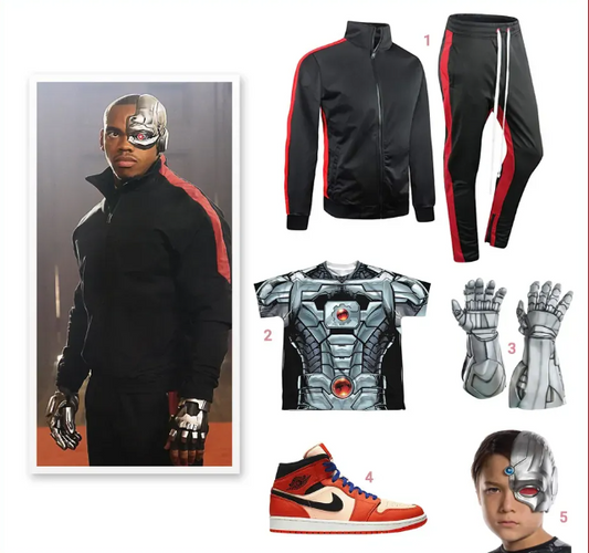 Wie man sich wie Cyborg kleidet