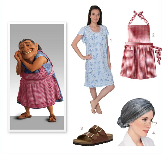 Wie man sich wie Abuelita kleidet