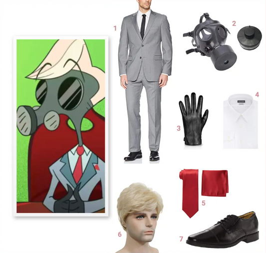 Wie man sich wie Tom Trench aus Hazbin Hotel kleidet