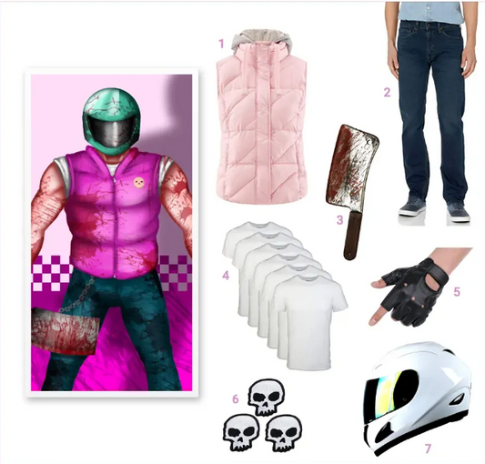 Wie man sich wie Biker aus Hotline Miami kleidet