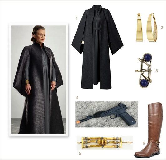 Wie man sich wie General Leia Organa aus "Die letzten Jedi" kleidet